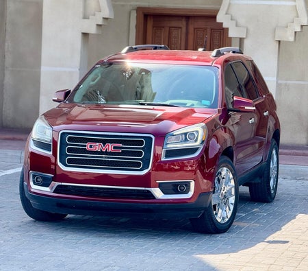 Red GMC Acadia SLT 2017