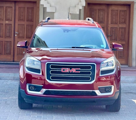 Red GMC Acadia SLT 2017
