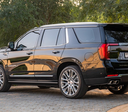 Black GMC Yukon Denali 2025