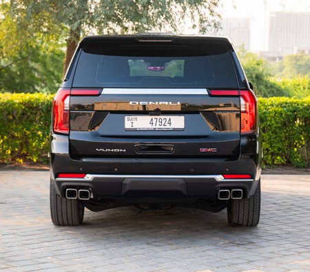 Black GMC Yukon Denali 2025