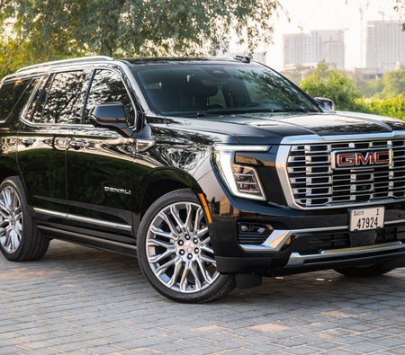 Black GMC Yukon Denali 2025