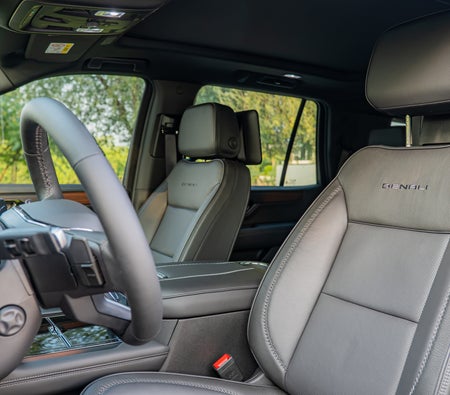 Black GMC Yukon Denali 2025