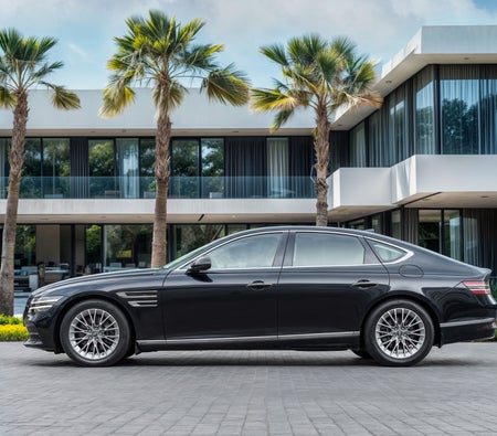 أسود  جينيسيس G80 Prestige 2024