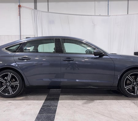 Gray Honda Accord EXL HEV 2025