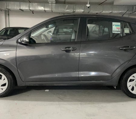 Gray Hyundai Grand i10 SMART PLUS 2024
