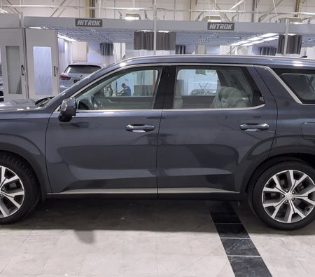 Gray Hyundai Palisade Premium 2022 Gray Hyundai Palisade Premium 2022
