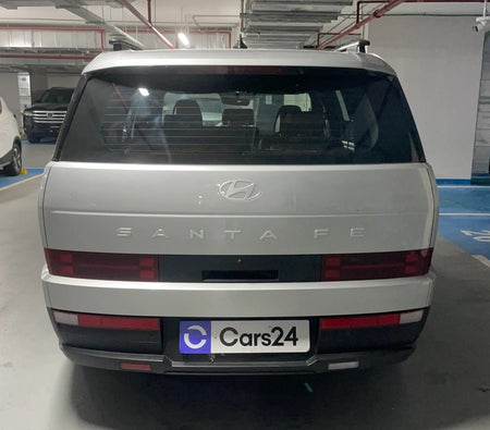 Silver Hyundai Santa Fe COMFORT 2024