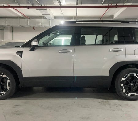Silber Hyundai Santa Fe PREMIUM+ 2025 Silber Hyundai Santa Fe PREMIUM+ 2025
