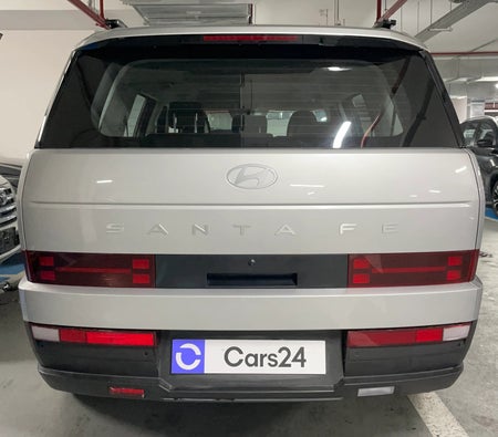 Silver Hyundai Santa Fe PREMIUM+ 2025