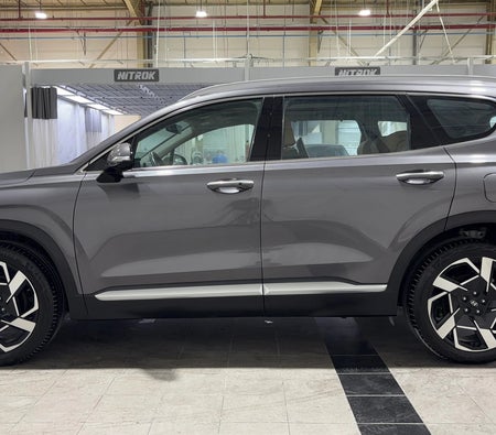Gray Hyundai Santa Fe PREMIUM 2024