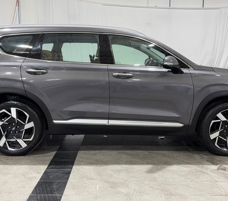 Gray Hyundai Santa Fe PREMIUM 2024