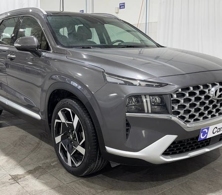 Gray Hyundai Santa Fe PREMIUM 2024 Gray Hyundai Santa Fe PREMIUM 2024