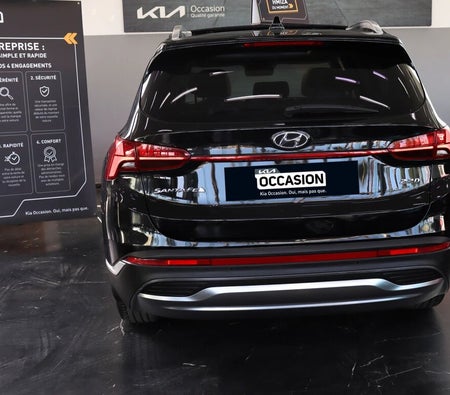 Blauw Hyundai Santa Fe 2.2 CRDI 4x2 LUXE DCT 202ch 2023