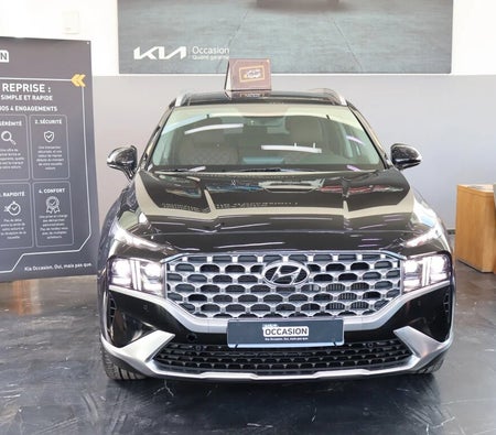 Blauw Hyundai Santa Fe 2.2 CRDI 4x2 LUXE DCT 202ch 2023
