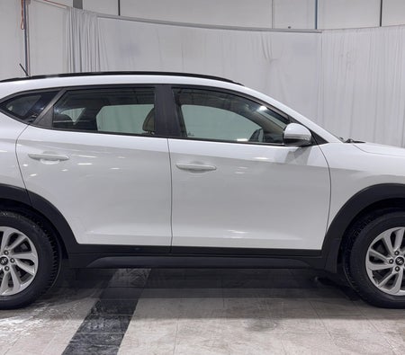 White Hyundai Tucson GLS 2018