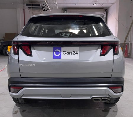 Silver Hyundai Tucson Smart 2025