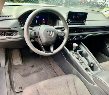 White Honda Accord 2023