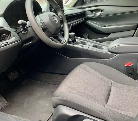 White Honda Accord 2023