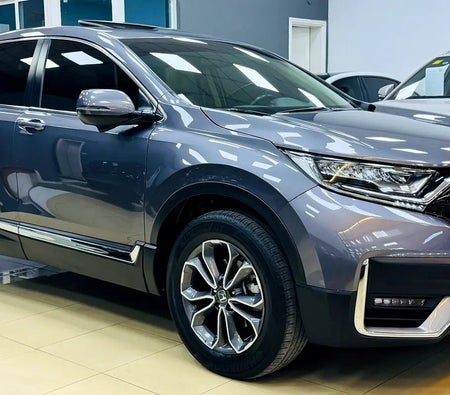 Gray Honda CR V EX 2022