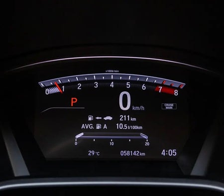 White Honda CR V EX 2022