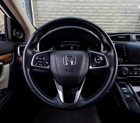 White Honda CR V EX 2022