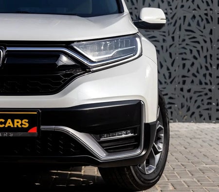 White Honda CR V EX 2022