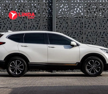White Honda CR V EX 2022