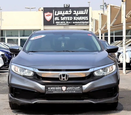D'argento Honda Civic LX 2020 D'argento Honda Civic LX 2020