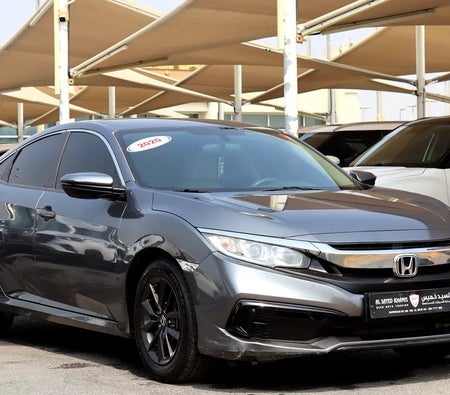 D'argento Honda Civic LX 2020 D'argento Honda Civic LX 2020