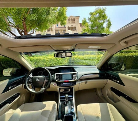 Black Honda Accord 2017