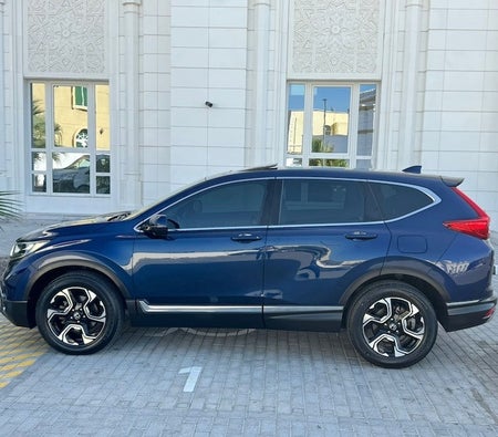 Bleu Honda CR V Touring 2017