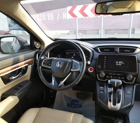 Gray Honda CR V 2018