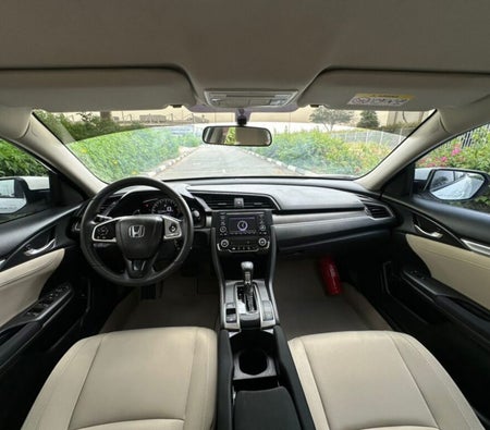 White Honda Civic 2020
