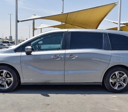Silver Honda Odyssey Touring 2020