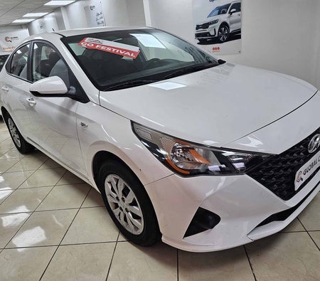 White Hyundai Accent 1.5 U2 VGT Attractive 2022 White Hyundai Accent 1.5 U2 VGT Attractive 2022