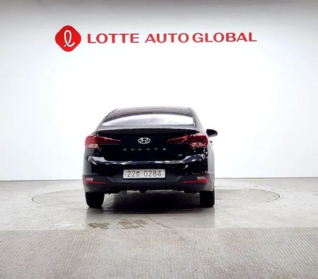 Black Hyundai Avante Smart 2019