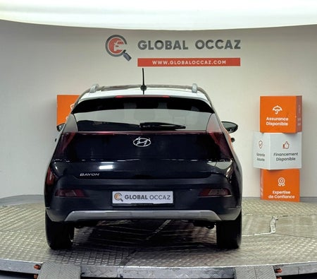 Blanco Hyundai Bayon 1.0 T-GDI 100 MHEV AT Luxe 2023 Blanco Hyundai Bayon 1.0 T-GDI 100 MHEV AT Luxe 2023