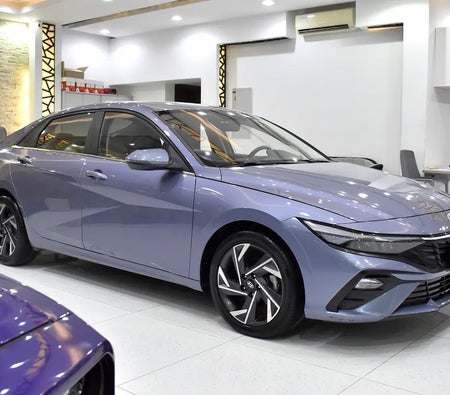 Azul Hyundai Elantra 2024