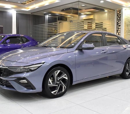 Azul Hyundai Elantra 2024
