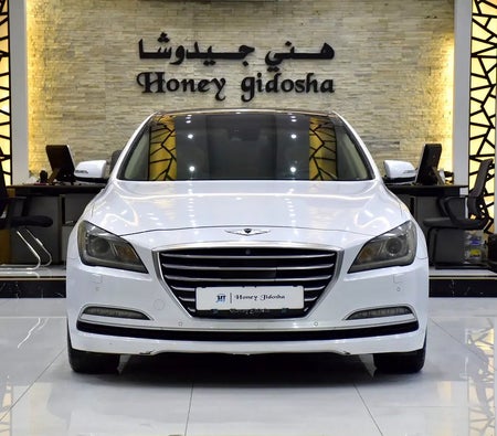 Blanc Hyundai Genesis 2016 Blanc Hyundai Genesis 2016