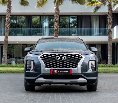 Серый Hyundai Palisade Premium Plus 2022 год Серый Hyundai Palisade Premium Plus 2022 год