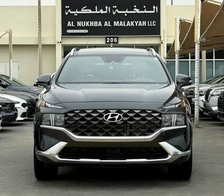 Grau Hyundai Santa Fe Calligraphy 2023 Grau Hyundai Santa Fe Calligraphy 2023