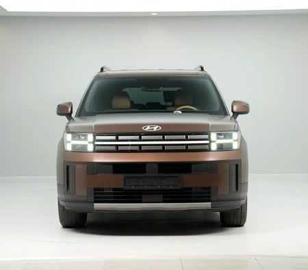 Brown Hyundai Santa Fe SE 2024