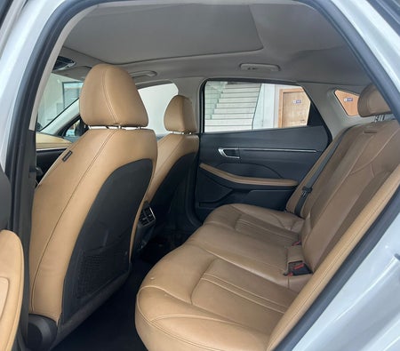 White Hyundai Sonata 2.0L Ultimate 2021 White Hyundai Sonata 2.0L Ultimate 2021