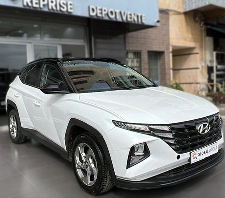 White Hyundai Tucson 1.6 CRDi Prestige 2023 White Hyundai Tucson 1.6 CRDi Prestige 2023