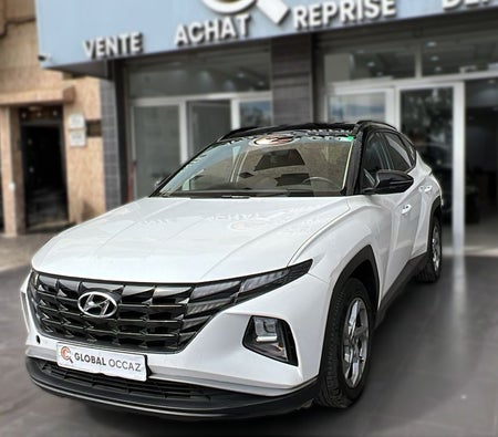 White Hyundai Tucson 1.6 CRDi Prestige 2023 White Hyundai Tucson 1.6 CRDi Prestige 2023