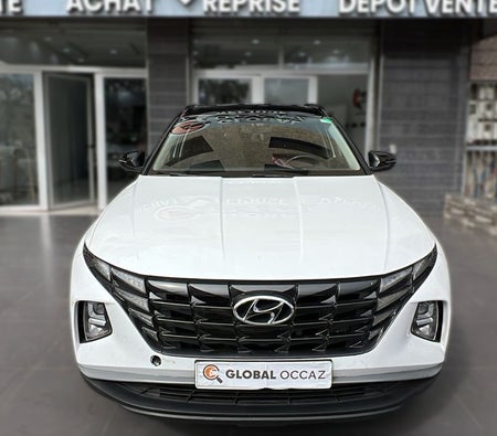 White Hyundai Tucson 1.6 CRDi Prestige 2023 White Hyundai Tucson 1.6 CRDi Prestige 2023