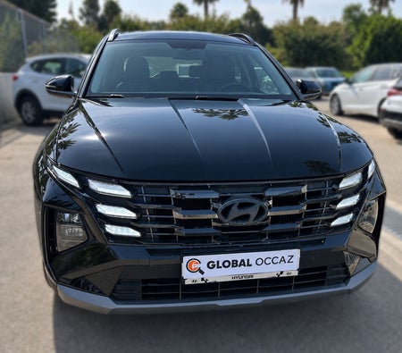 أسود هيونداي Tucson 1.6 CRDi Prestige 2025 أسود هيونداي Tucson 1.6 CRDi Prestige 2025