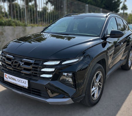 أسود هيونداي Tucson 1.6 CRDi Prestige 2025 أسود هيونداي Tucson 1.6 CRDi Prestige 2025