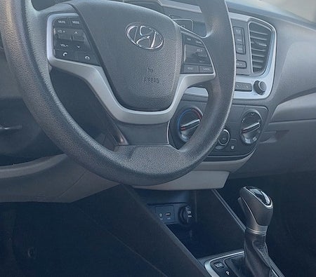 Gray Hyundai Accent Base 2020